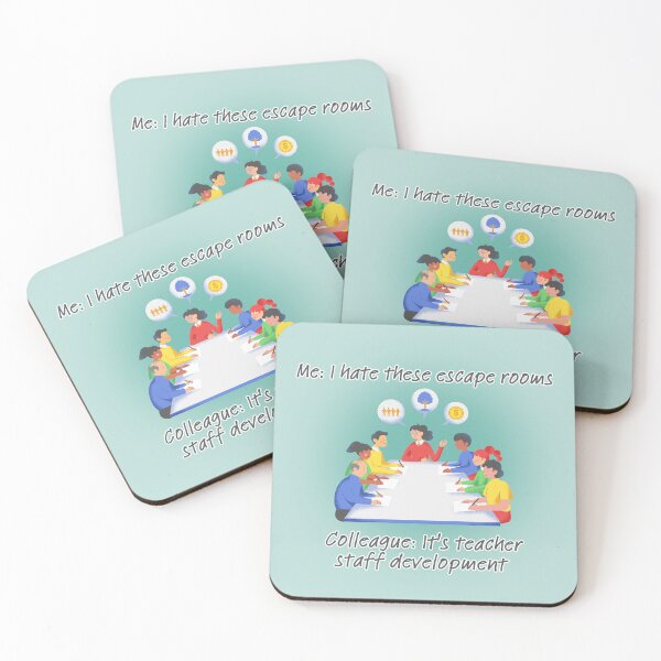 Item preview, Teacher Escape designed and sold by Rascal Phoebe .