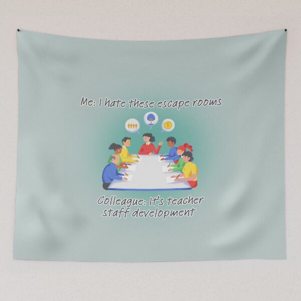 Item preview, Teacher Escape designed and sold by Rascal Phoebe .