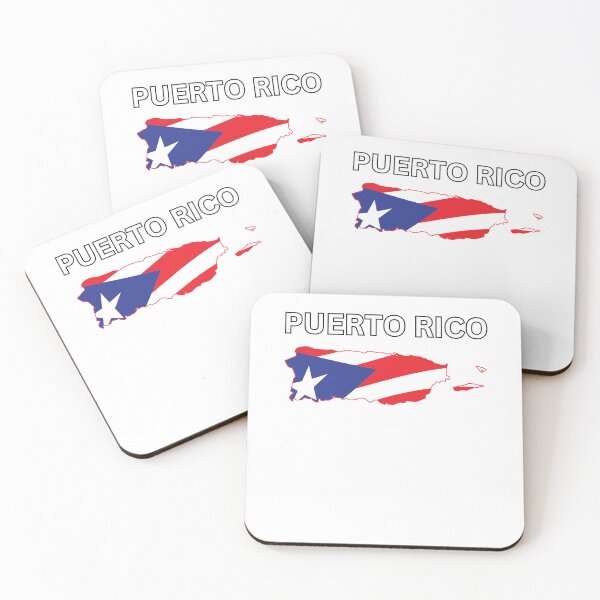 Item preview, Puerto Rico Flag Map Design designed and sold by atomstartup.