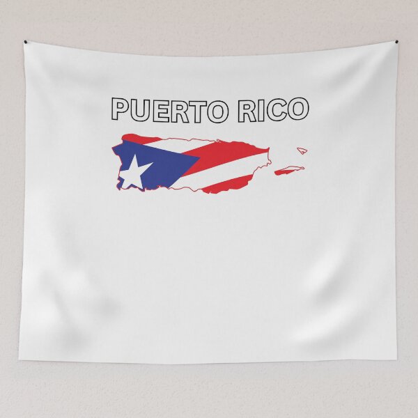 Item preview, Puerto Rico Flag Map Design designed and sold by atomstartup.