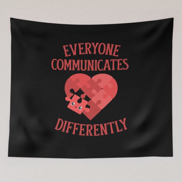 Item preview, Everyone communicates differently designed and sold by 87-Aesthetics.
