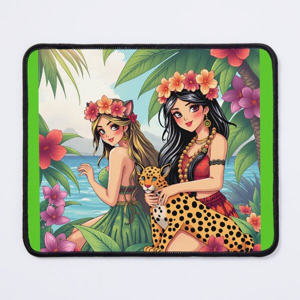 Item preview, Anime Hula Girls designed and sold by KitschyMoonbeam.
