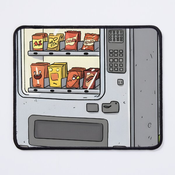 Item preview, Classic Vending Machine: Illustrated Snack Art designed and sold by Brendan Arthur Ring.