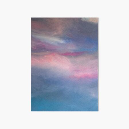 Aperçu de l'œuvre Peinture acrylique de nuages vaporeux créée et vendue par SunMixArt.