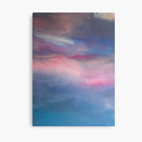 Item preview, Acrylic Wispy Clouds Painting designed and sold by SunMixArt.