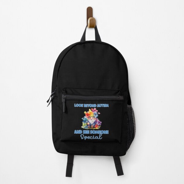 Item preview, Look Beyond Autism And See Someone Special - Puzzle Gnome - Autistic Gril Boy  designed and sold by Smix Pixels.