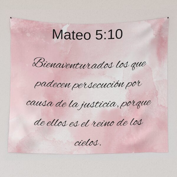 Item preview, Mateo 5:10 designed and sold by MRTUMujeruncion.