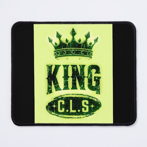 Item preview, King C.L.S Crown Star Stamp | Money Green | Lime Green  designed and sold by Kingcls.