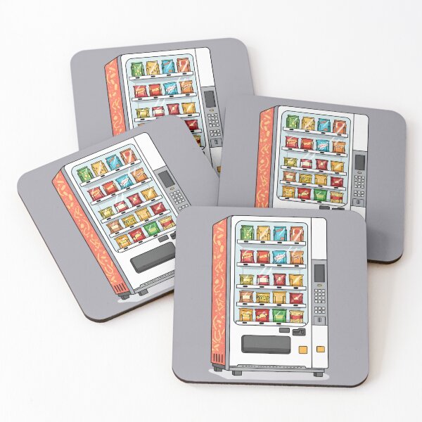 Item preview, Minimalist Snack Vending Machine: Illustrated Design designed and sold by Brendan Arthur Ring.