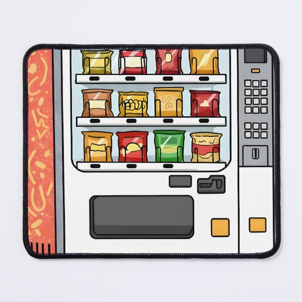 Item preview, Minimalist Snack Vending Machine: Illustrated Design designed and sold by Brendan Arthur Ring.