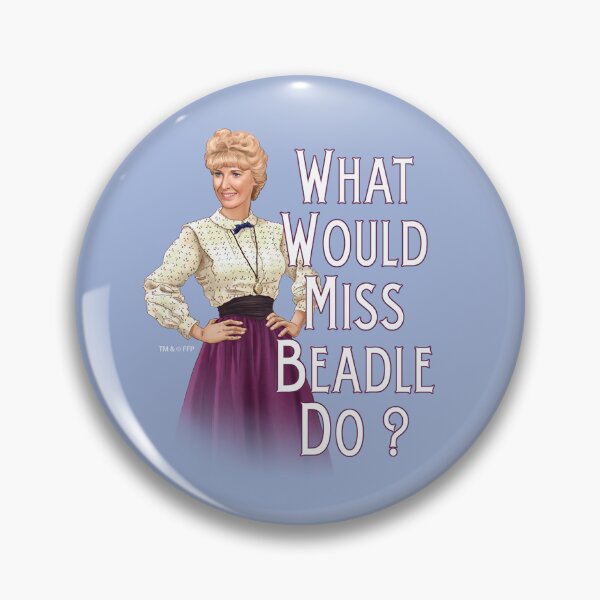 Item preview, What would Miss Beadle do ? (blue version) designed and sold by Eric's Emporium.