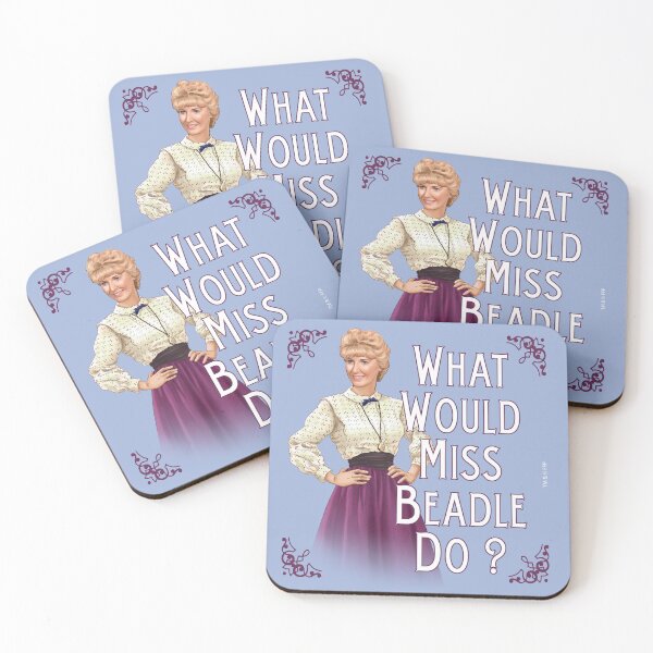 Item preview, What would Miss Beadle do ? (blue version) designed and sold by Eric's Emporium.