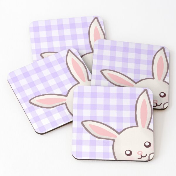 Item preview, Pastel Purple Easter Bunny designed and sold by JessiLeighArt.