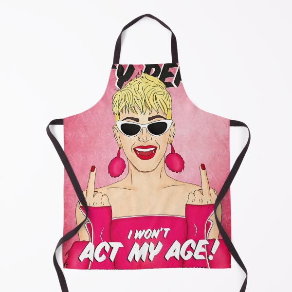 Item preview, I Won't Act My Age! - Katy Perry Cartoon Illustration designed and sold by Vicky021.