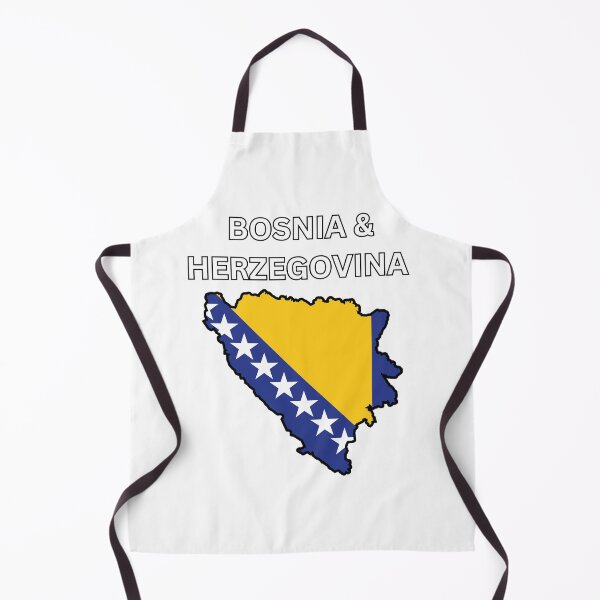 Item preview, Bosnia and Herzegovina Flag Map designed and sold by atomstartup.