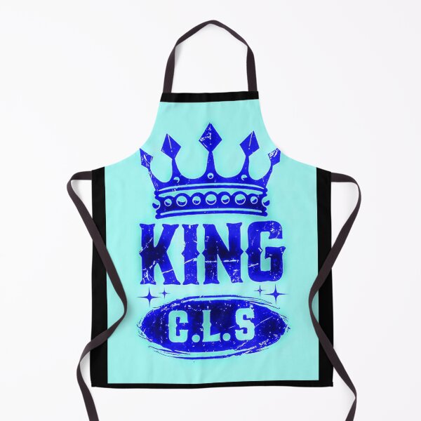 Item preview, King C.L.S Crown Star Stamp | Royal Blue | Light Turquoise Sky Blue designed and sold by Kingcls.