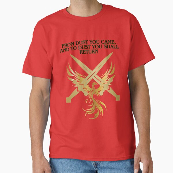 Item preview, From Dust You Came, and to Dust You Shall Return – Golden Phoenix designed and sold by humorhustlerJB.