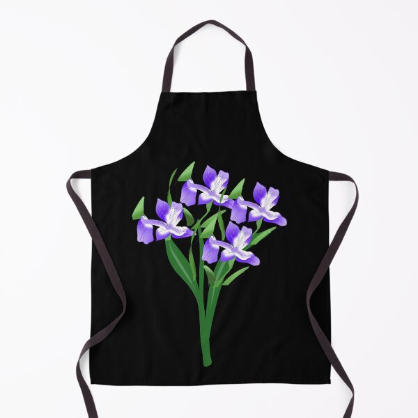 Item preview, Iris flower art flower lover blooming watercolor blue flower  designed and sold by Artstastic.