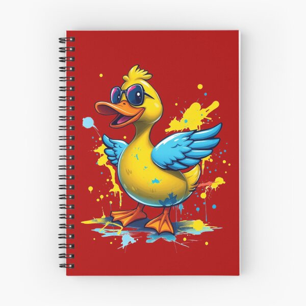 Item preview, Cartoon Duck With Graffiti Splatter designed and sold by pUNKnown.