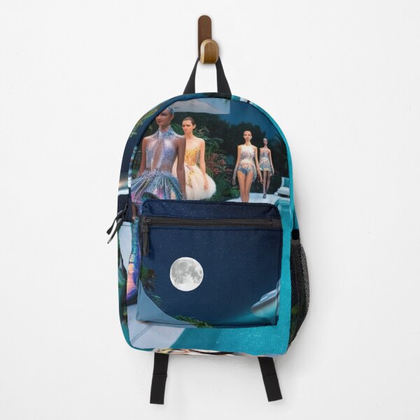 Item preview, Moonlit Poolside Fashion Show With Chefs And Spaceship designed and sold by Dream Output .