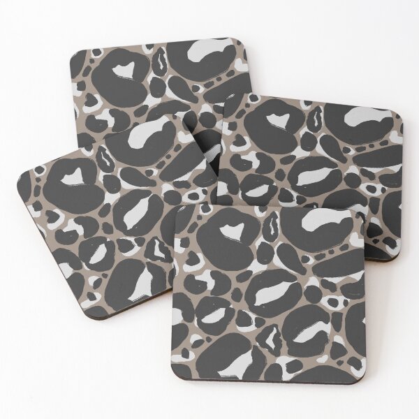 Item preview, neutral leopard print on tan designed and sold by katerosestudios.