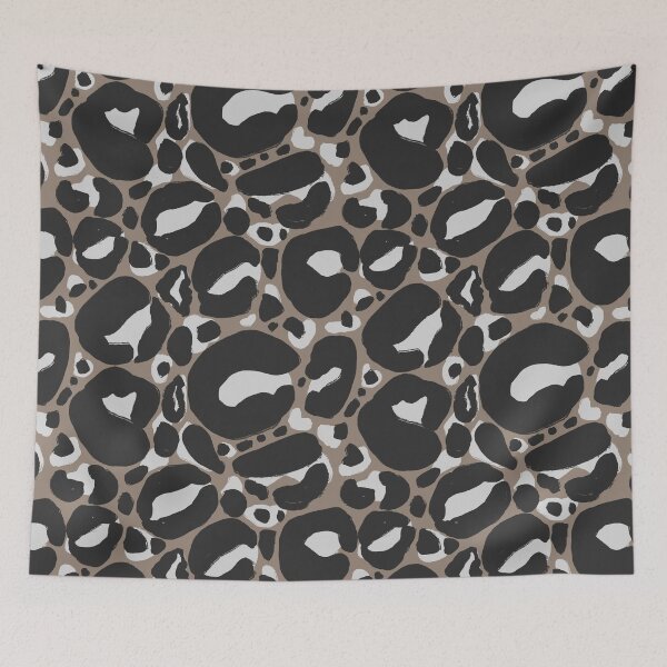 Item preview, neutral leopard print on tan designed and sold by katerosestudios.