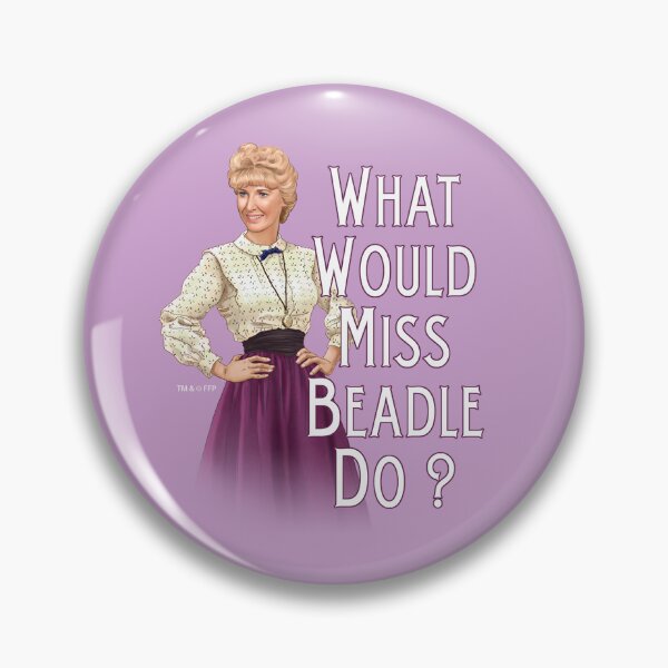 Item preview, What would Miss Beadle do ? (lilac version) designed and sold by Eric's Emporium.