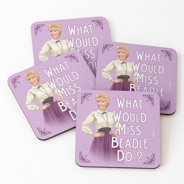 Item preview, What would Miss Beadle do ? (lilac version) designed and sold by Eric's Emporium.