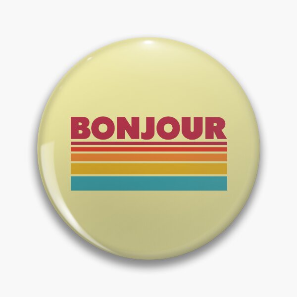 Item preview, Bonjour (Retro) designed and sold by FrancoStyle.