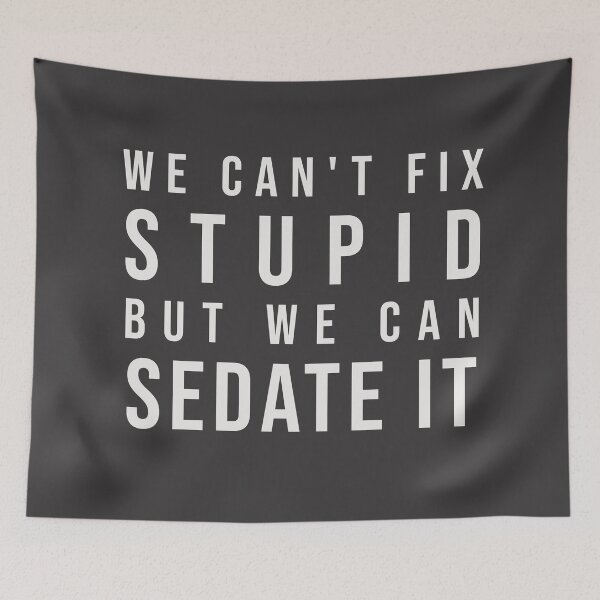 Item preview, Nurse Funny Design: Can't fix Stupid designed and sold by DivaDoodle.