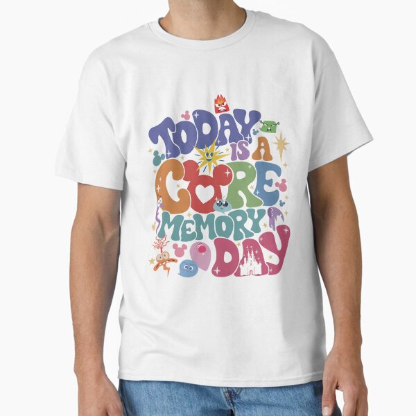Vista previa del artículo con la obra «Hoy es el día de la memoria central Camiseta, camiseta Core Memory, camiseta Inside Out, camiseta Joy Inside Out, camiseta Sadness Inside Out, camiseta Pixar», diseñado y vendido por inspik.