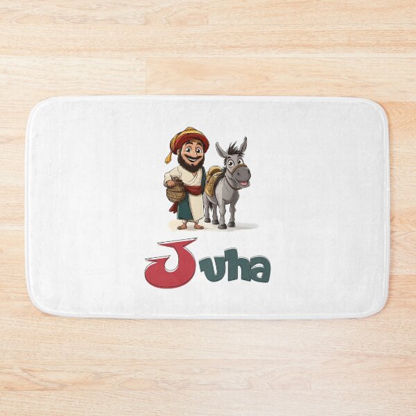Item preview, Juha and His Donkey – A Hilarious Journey Through Arabic Folklore and Classic Tales designed and sold by FUNqoosh.