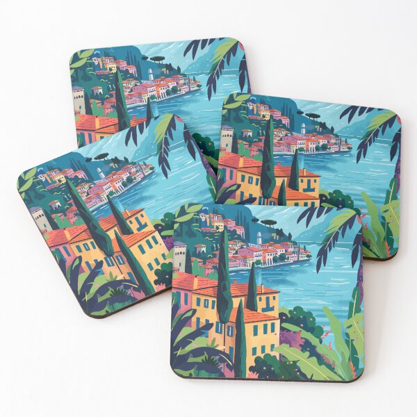 Item preview, Lake Como Lombardy Art Aesthetic designed and sold by LVTFCOarts.
