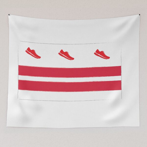 Item preview, DC Runner Flag designed and sold by EsjCreative.