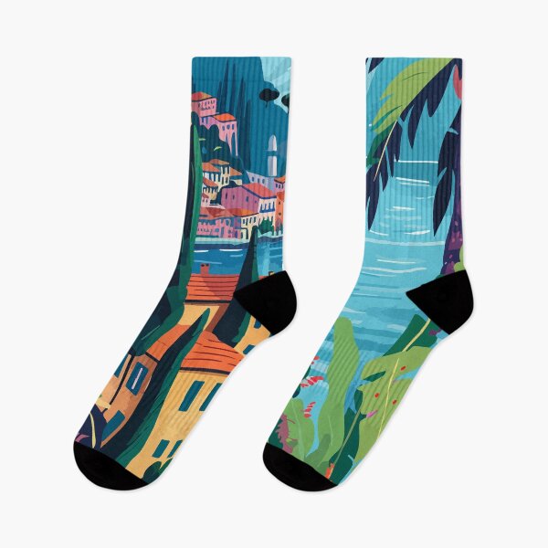 Item preview, Lake Como Lombardy Art Aesthetic designed and sold by LVTFCOarts.
