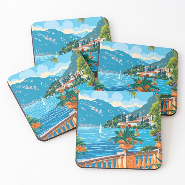 Item preview, Art Aesthetic Lake Como designed and sold by LVTFCOarts.