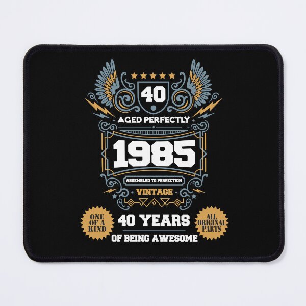 Item preview, Vintage Aged Perfectly Awesome Since 1985 Legend, Limited Edition, 40th Birthday, Assembled to perfection, Legend is Born, 40 years of being awesome, One of a kind Birthday designed and sold by DjenShop.