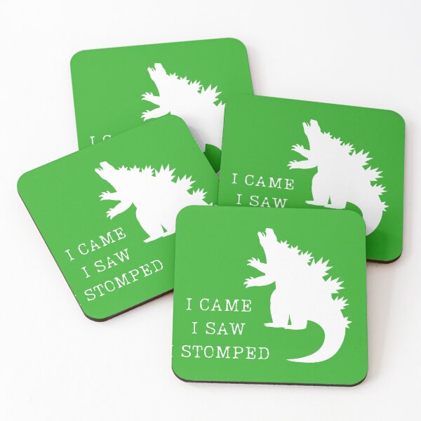 Item preview, Godzilla funny design. I came I saw I stomped designed and sold by WilAugusta.