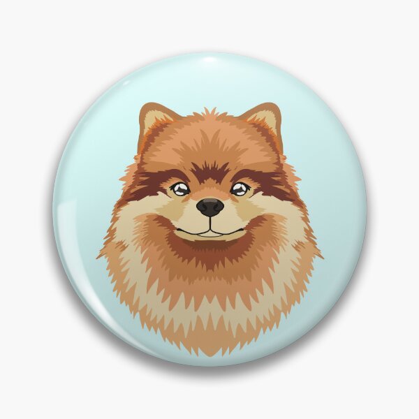 Item preview, Fluffy Pomeraninan Cute and adorable Puppy illustration designed and sold by tayaan.