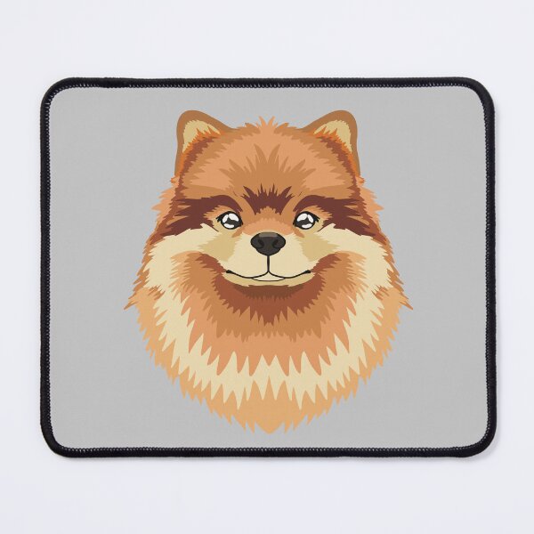 Item preview, Fluffy Pomeraninan Cute and adorable Puppy illustration designed and sold by tayaan.