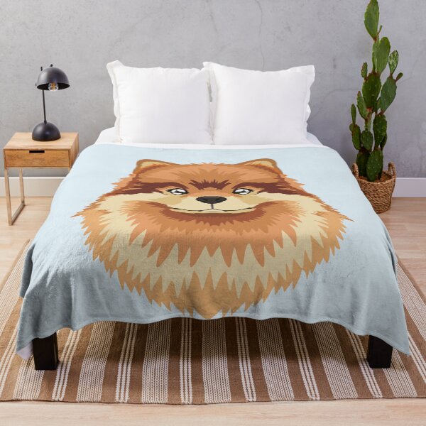 Item preview, Fluffy Pomeraninan Cute and adorable Puppy illustration designed and sold by tayaan.