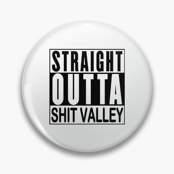 Artikelvorschau, Direkt aus dem Shit Valley; entworfen und verkauft von StickerApe.