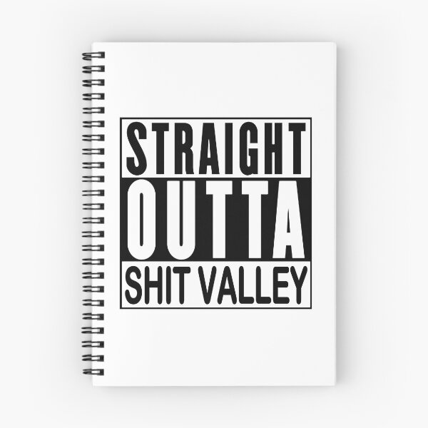 Item preview, Straight Outta Shit Valley;  designed and sold by StickerApe.