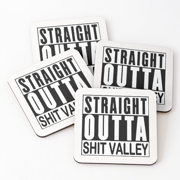 Item preview, Straight Outta Shit Valley;  designed and sold by StickerApe.