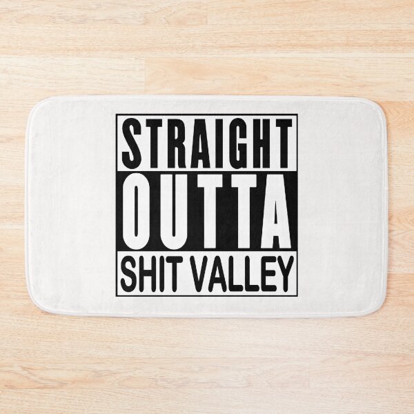 Item preview, Straight Outta Shit Valley;  designed and sold by StickerApe.