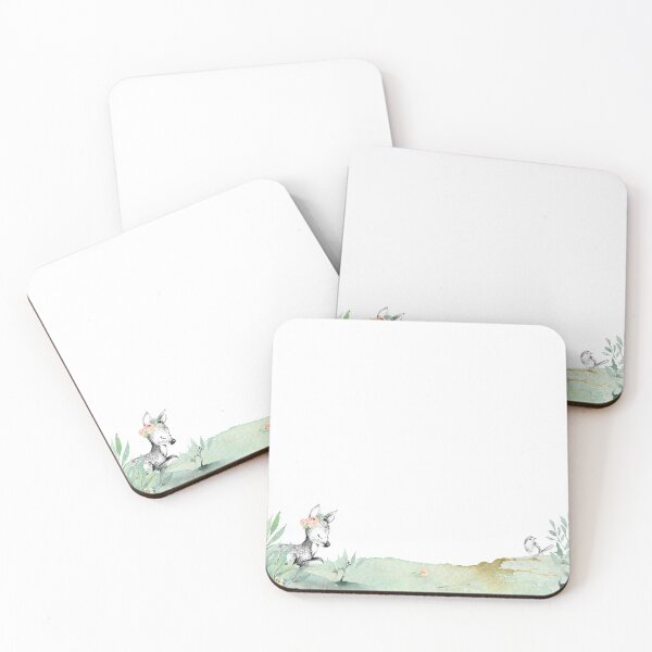 Item preview, Enchanted Watercolor Woodlands ft. Deer designed and sold by heiLUNA.