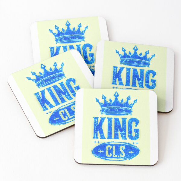 Item preview, King C.L.S Crown Star Stamp| Cool Denim Blue | Creamy Vanilla  designed and sold by Kingcls.