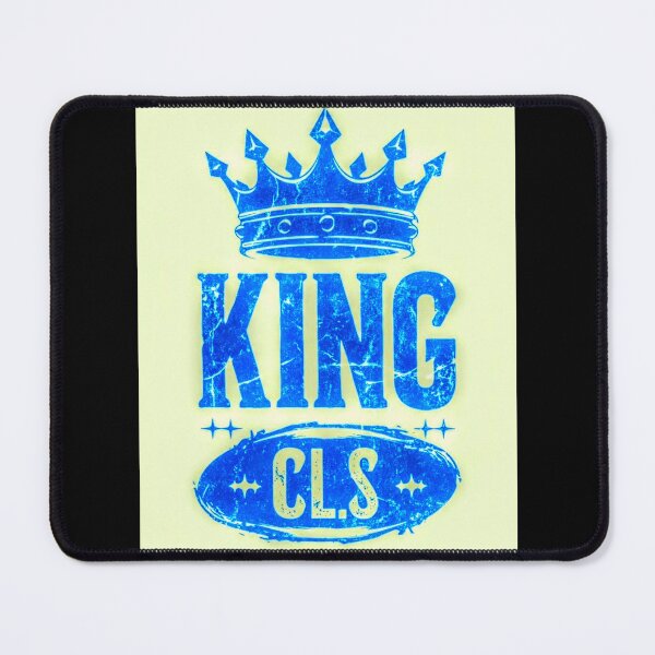 Item preview, King C.L.S Crown Star Stamp| Cool Denim Blue | Creamy Vanilla  designed and sold by Kingcls.
