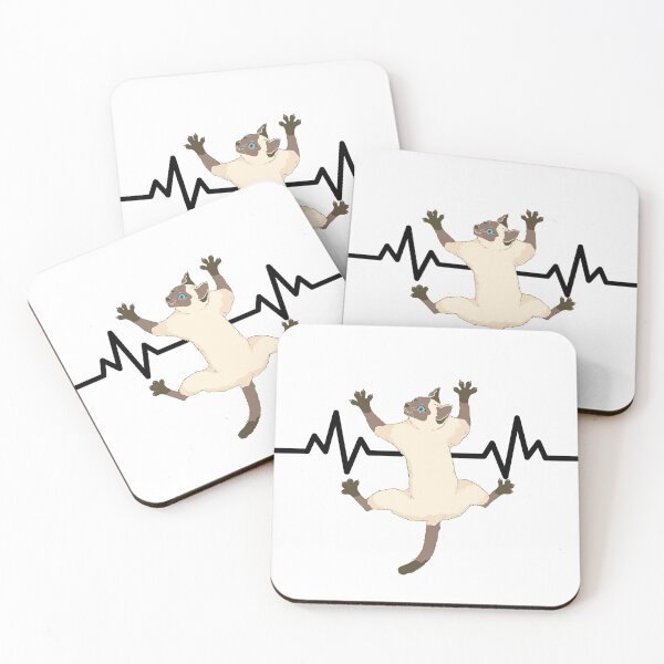 Item preview, Siamese Cat Heartbeat designed and sold by TheAnimalZ00.