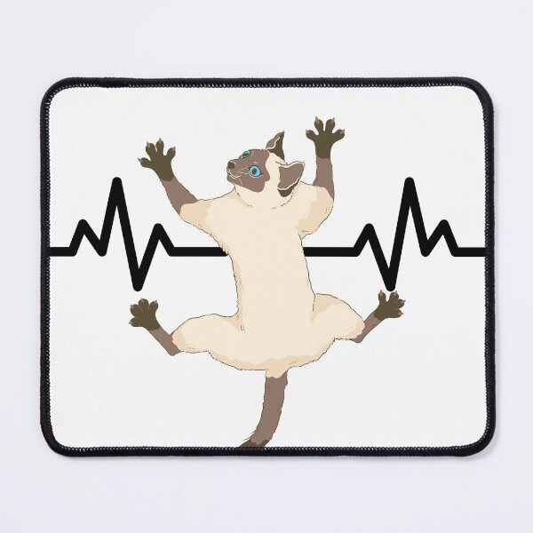 Item preview, Siamese Cat Heartbeat designed and sold by TheAnimalZ00.